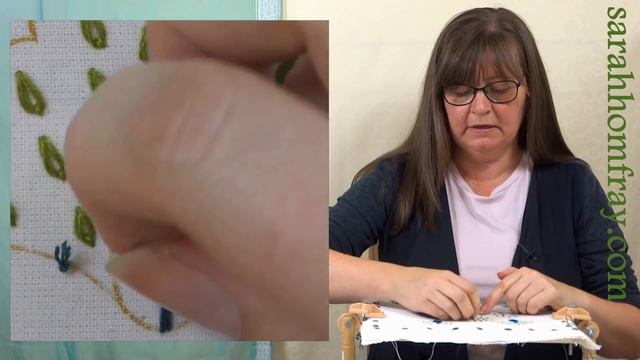 FIVE great stitches for filling closed shapes | Hand Embroidery stitches for solid shapes.