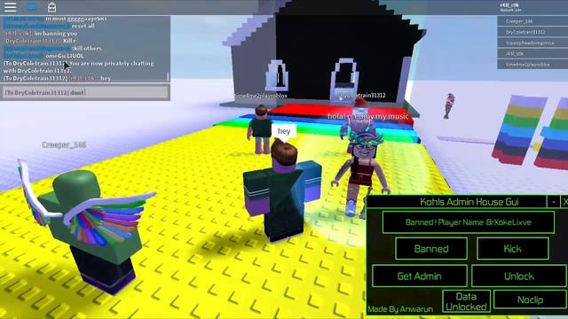 DESTROYING ABUSERS IN KOHL'S ADMIN HOUSE || ROBLOX EXPLOITING VIDEO #24 смотреть онлайн