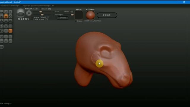 Sculptris Alfa 6 и Zbrush 2019 как сделать болванку БАРАН смотреть онлайн
