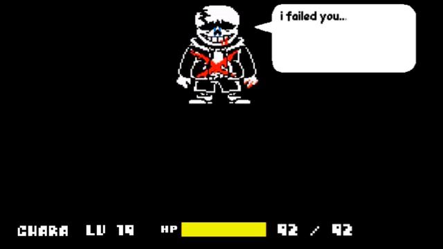 Undertale - Last Breath Sans Phase 4 Fight (Unofficial Wip) смотреть онлайн