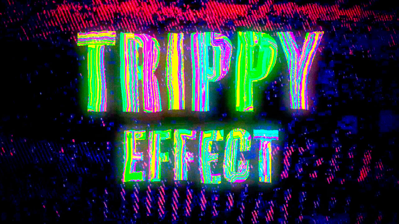 Trippy GLITCH эффект. Анимация текста в After Effects Tutorial