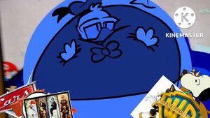 Donald Duck Blueberry Inflation
