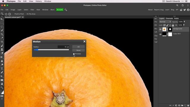 Create Smooth Cutouts in Photopea FAST - Unique Method! смотреть онлайн