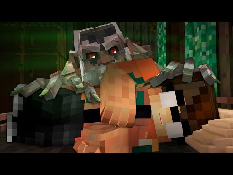 НОЧЬ С ДОМОВЫМ - Страшилки Minecraft