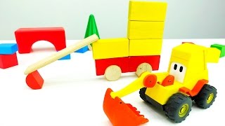 Игры для детей - Машинки, Кубики и Экскаватор Мася.mp4 смотреть онлайн