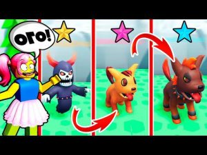Эволюция питомцев! Прокачка от НУБ до ПРО в Collect All Pets Roblox