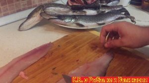 Как легко и быстро разделать щуку на филе.Разделываем быстро и просто, щуку на чистое филе.