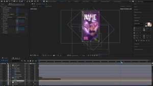 КАК АНИМИРОВАТЬ АФИШУ В AFTER EFFECTS / AFTER EFFECTS POSTER ANIMATION TUTORIAL