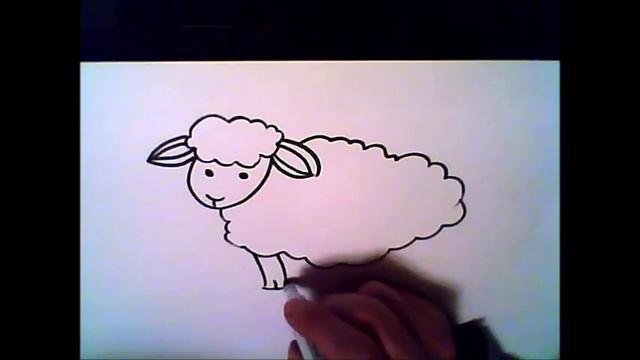 как рисовать овец смотреть онлайн