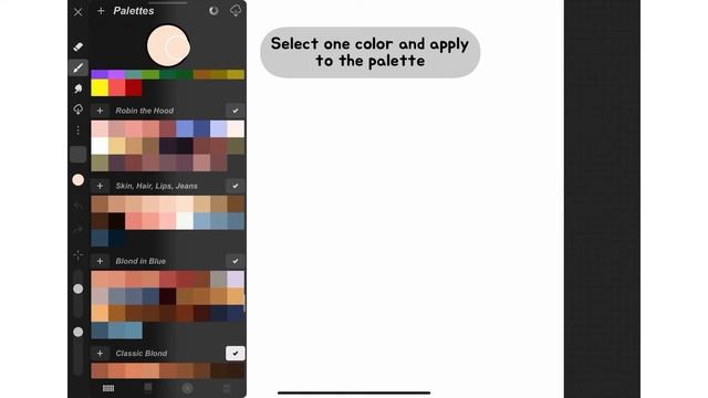 iArtBook Tutorial - How to mix your colors with a palette! ( tips and tricks )??