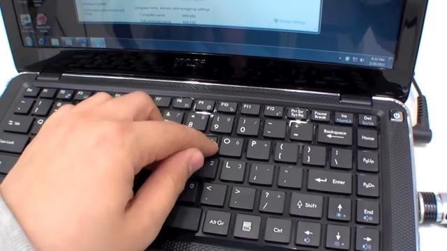 MSI X370 Subnotebook Hands On at Cebit 2011