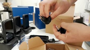 Unpacking NEWLAND NLS-MT90 Portable Data collector