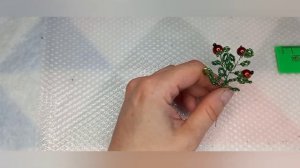 МК Дерево из бисера "Яблоня"