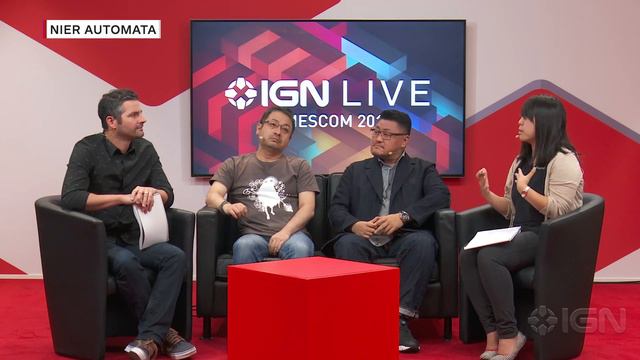 NieR: Automata Gameplay Interview - IGN Live: Gamescom 2016 смотреть онлайн