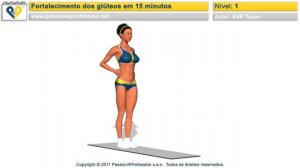 Treino glúteos em 15 minutos - Treino para bumbum