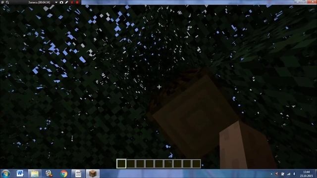 MINECRAFT ДЛЯ НОВИЧКОВ #1 / КАК РУБИТЬ ДЕРЕВО / ДОБЫЧА ДРЕВЕСИНЫ