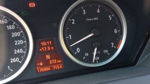 Температура масла в двигателе BMW 645 (1 часть)