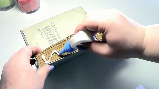 DIY jewellery-boх of old books part 1 / Шкатулка из старой книги часть 1 смотреть онлайн