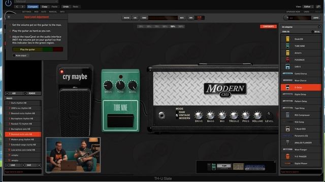 Плагин для гитары и баса Overloud TH-U