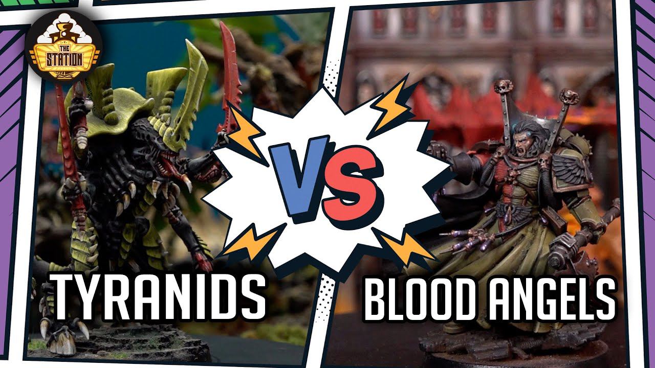 Tyranids vs Blood Angels I Battlereport | 2000pts I Warhammer 40000 смотреть онлайн