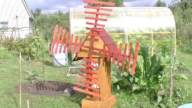 ? Дачная ветряная самодельная Мельница. #СоветыКирилла