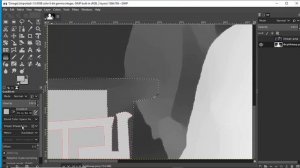 How to edit/fix a depth map obtained with MiDaS or LeRes in Gimp