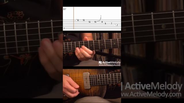 Electric blues guitar that you can play by yourself - #guitartabs #guitartab