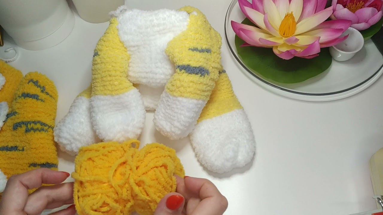 Тигрушка спицами. Не МК! СП Символ года 2022/1. Отчет 4. Игрушка Тигр из Alize softy.Игрушка спицами