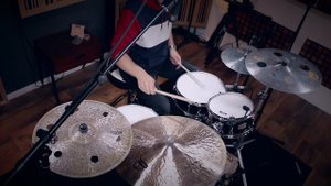 Yamaha Stage Custom Hip drums sound demo with Agean cymbals
