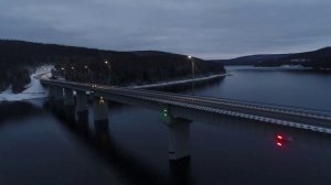 Самый длинный мост на федеральных трассах Иркутской области