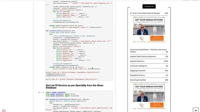 Python and RDBMS Crash Course