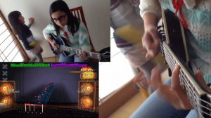 ROCKSMITH Audrey (11) Plays Guitar -  Ghost Walking - Lamb of God - 96% ロックスミス２０１４