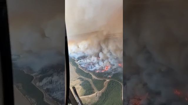 Лесной пожар в США на площади  около 10 тысяч гектар