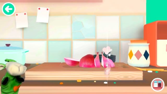 Весёлая Готовка Челлендж в игре Toca Kitchen 2 Салат и смузи для снеговика Игровой мультик для дете