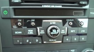 How To: 2010 Honda CR-V - Change Clock Setting