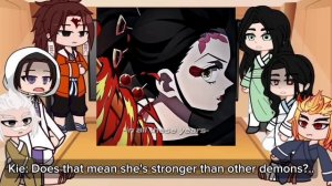 Demon Slayer Parents React To Their Children // Gacha Club