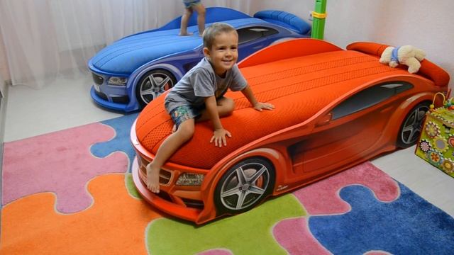 Детская кровать машинка Мерседес красная отзыв futuka-kids ru