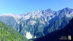 Цейское ущелье в Северной Осетии. Путь до канатной дороги