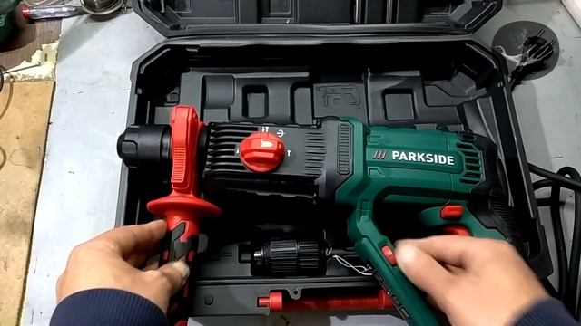 Unbox Parkside PBH 1050 C3 Hilti - Hammer Drill смотреть онлайн