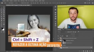 COMO DESFAZER NO PHOTOSHOP *tutorial para iniciantes* #DicaRápida #Photoshop