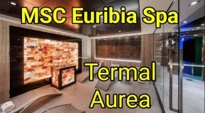 MSC Euribia. Обзор Termal Aurea. Aurea Spa_ Спа-зона на лайнере MSC Euribia