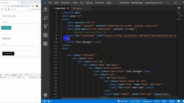 Javascript Projects For Beginners | Bangla Tutorial | ES6 | Task Manager / Todo List (Project - 02)