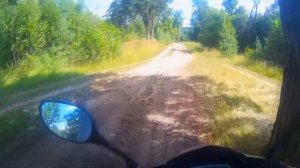 ЭНДУРО НА СКУТЕРЕ??(нет) покатушка до речки на irbis grace 150