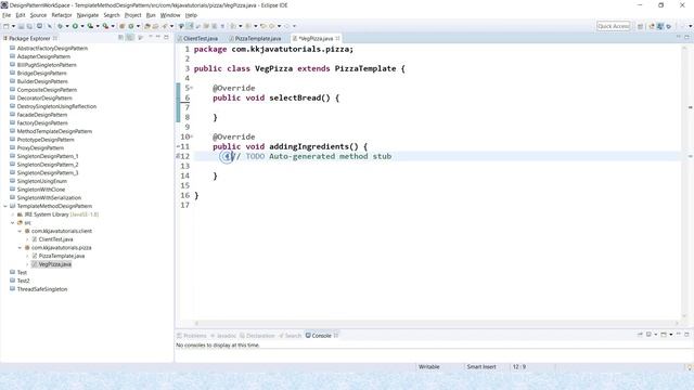 How to Implement Template Method Design Pattern in Java ? || Design Pattern interview question