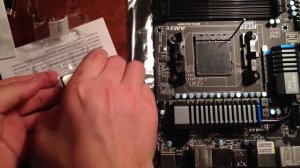 Установка процессора AMD FX 8350, 8-core, 4.0GHz, 16.0 MB Cache
