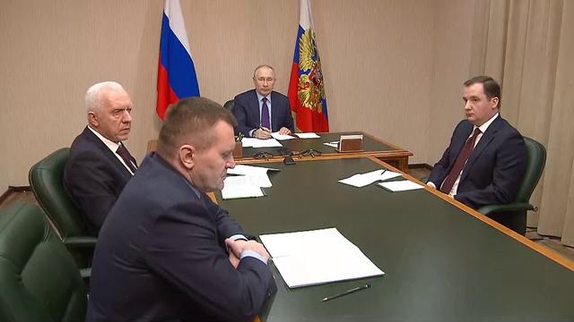 Владимир Путин. Совещание по развитию лесопромышленного комплекса.