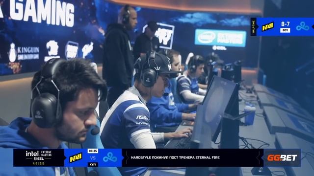 NaVi vs Cloud9  Map 1 Mirage  IEM Rio Major 2022 - Legends Stage