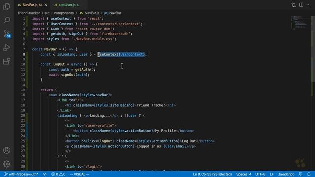 60 Creating Custom Hooks for Context || Full Stack React Development смотреть онлайн