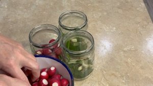 Редис маринованный на зиму