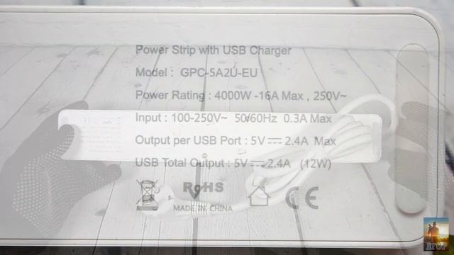 Удлинитель ORICO с 2 портами USB и 5 розетками смотреть онлайн